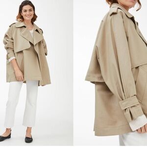 ARKET short trench coat size M